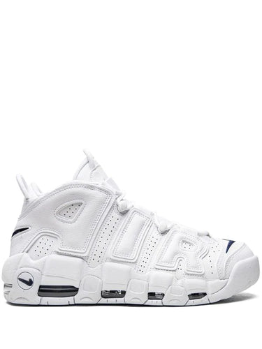 N370O Nike tenis Air More Uptempo Blanco Negro